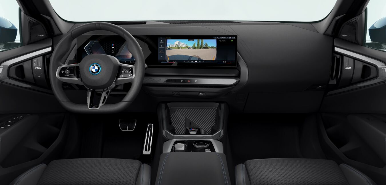 BMW BMW X im Innenraum von vorne