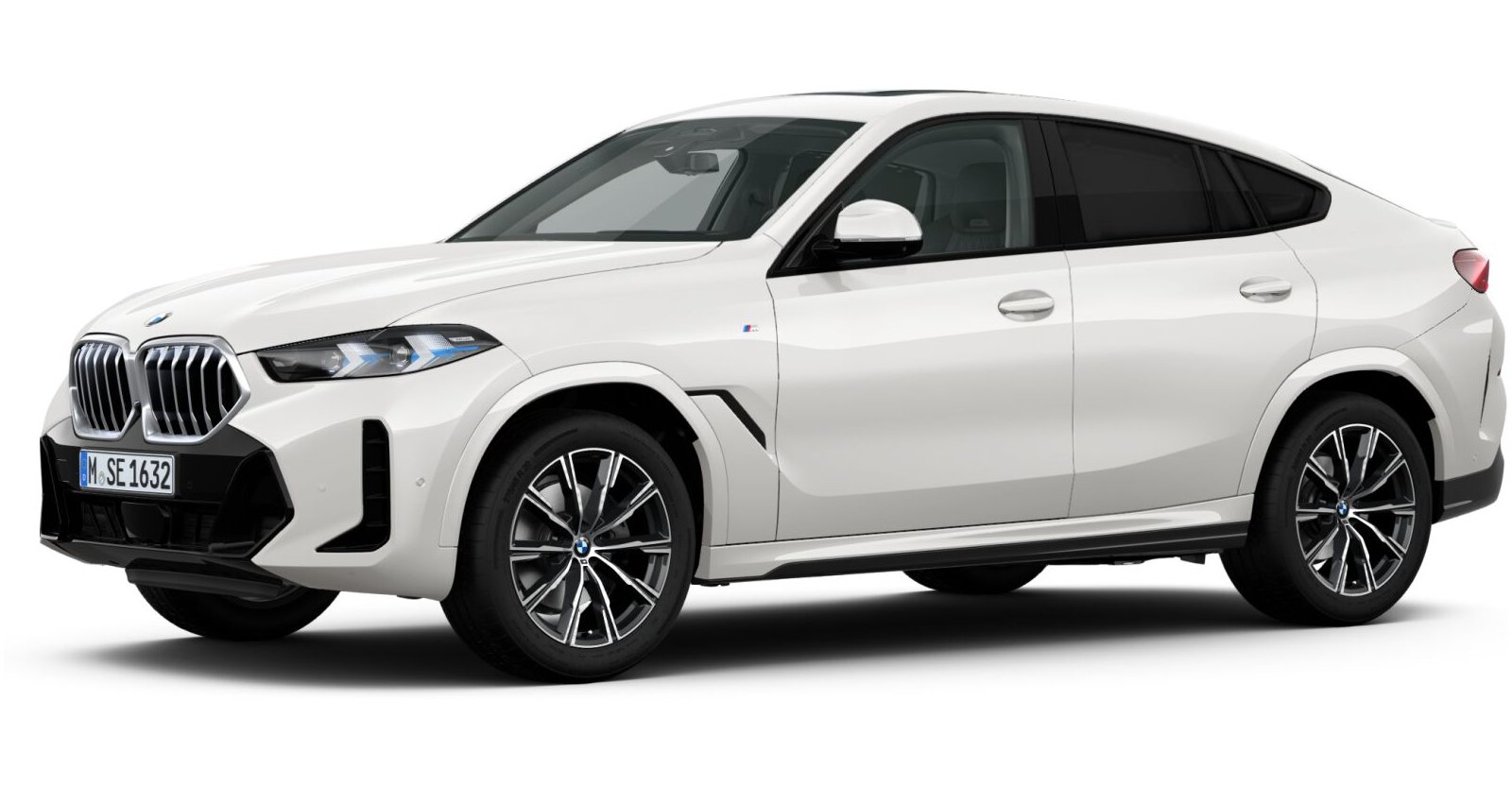 BMW BMW X in Weiß von vorne BMW BMW X in Weiß von vorne