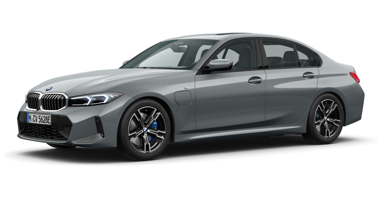 BMW BMW 3er in Grau von vorne