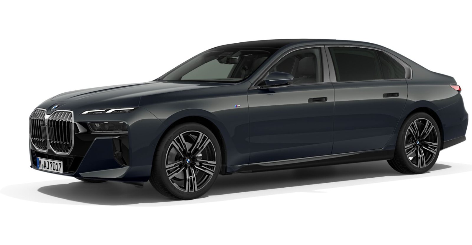 BMW BMW 7er in Grau von vorne BMW BMW 7er in Grau von vorne
