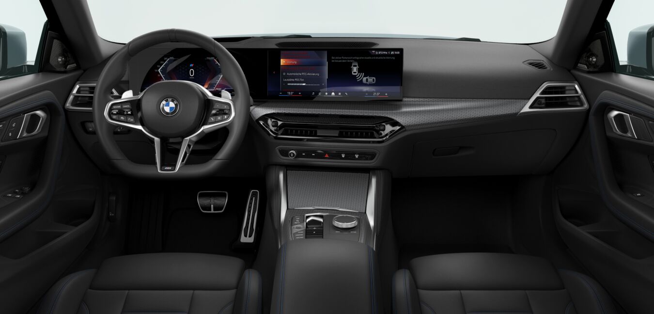 BMW BMW 2er im Innenraum von vorne