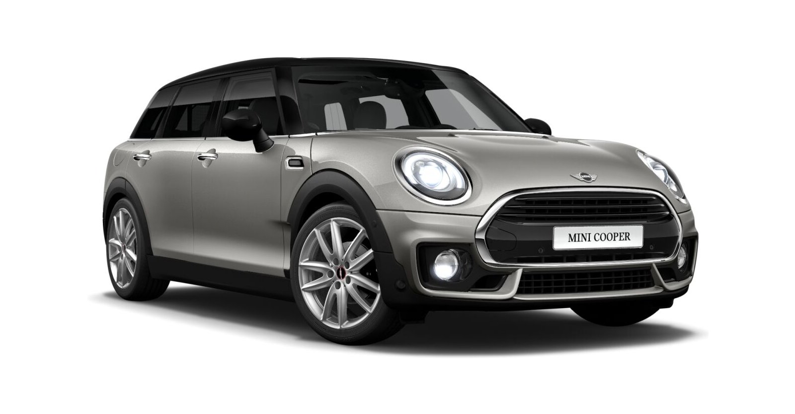 MINI MINI Clubman in Silber von vorne MINI MINI Clubman in Silber von vorne