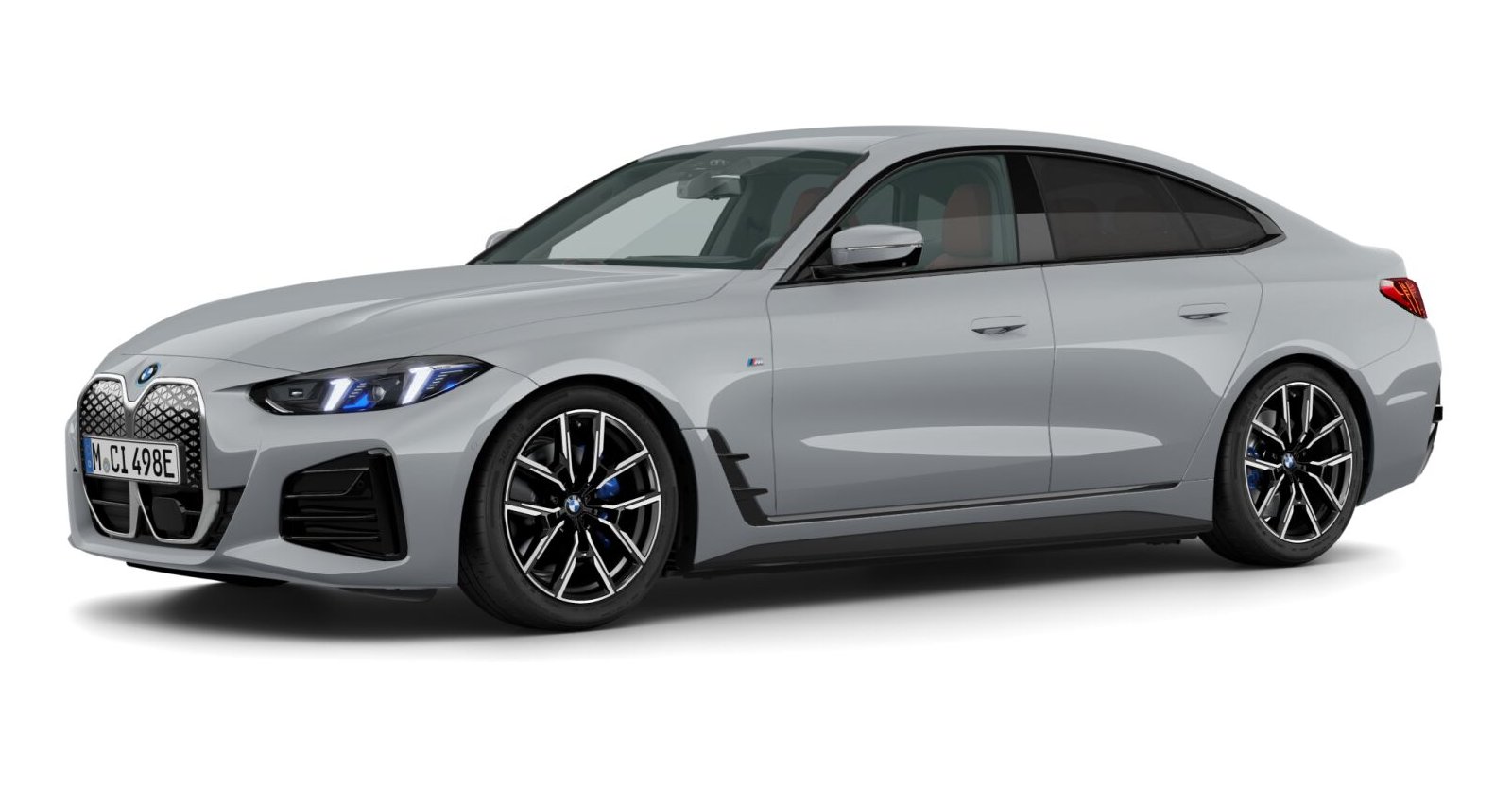 BMW BMW I in Grau von vorne BMW BMW I in Grau von vorne