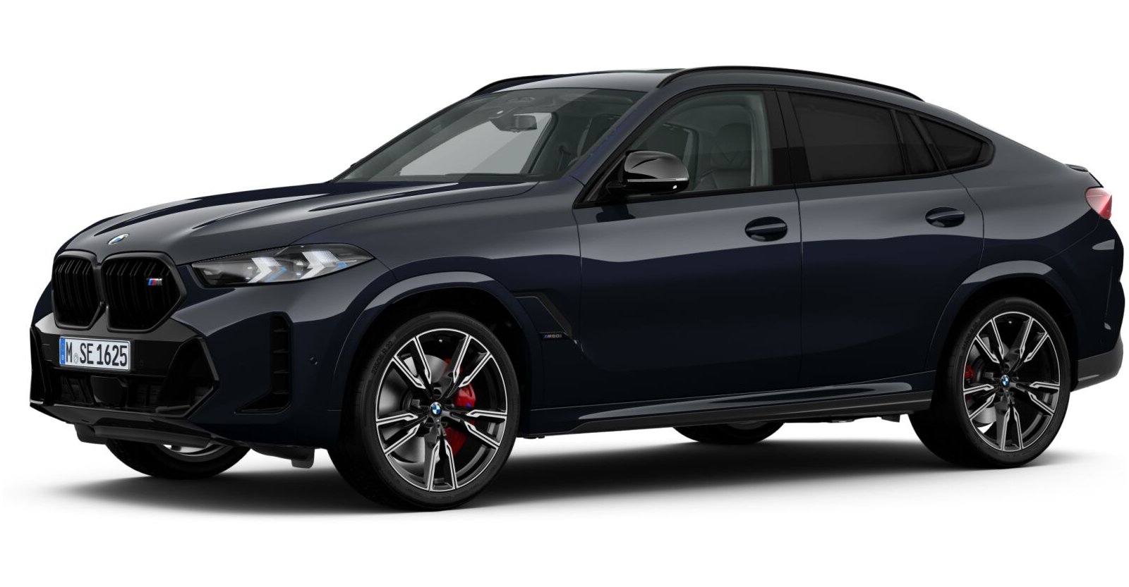 BMW BMW X in Schwarz von vorne