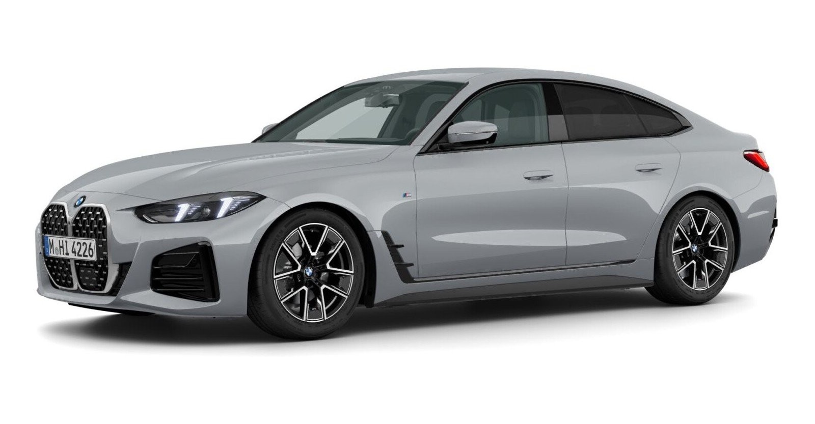 BMW BMW 4er in Grau von vorne BMW BMW 4er in Grau von vorne