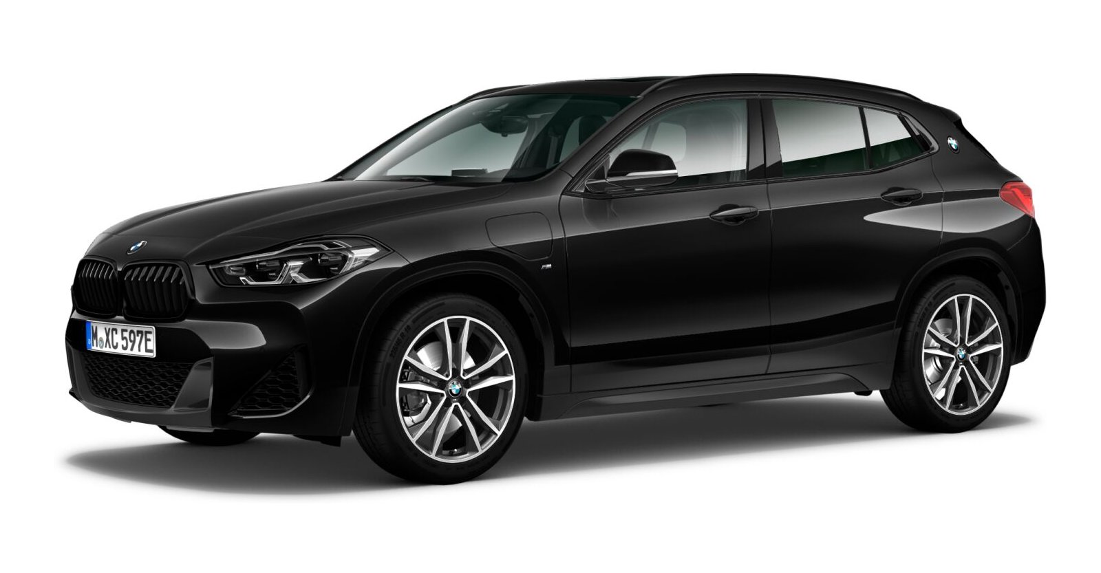 BMW BMW X in Schwarz von vorne BMW BMW X in Schwarz von vorne