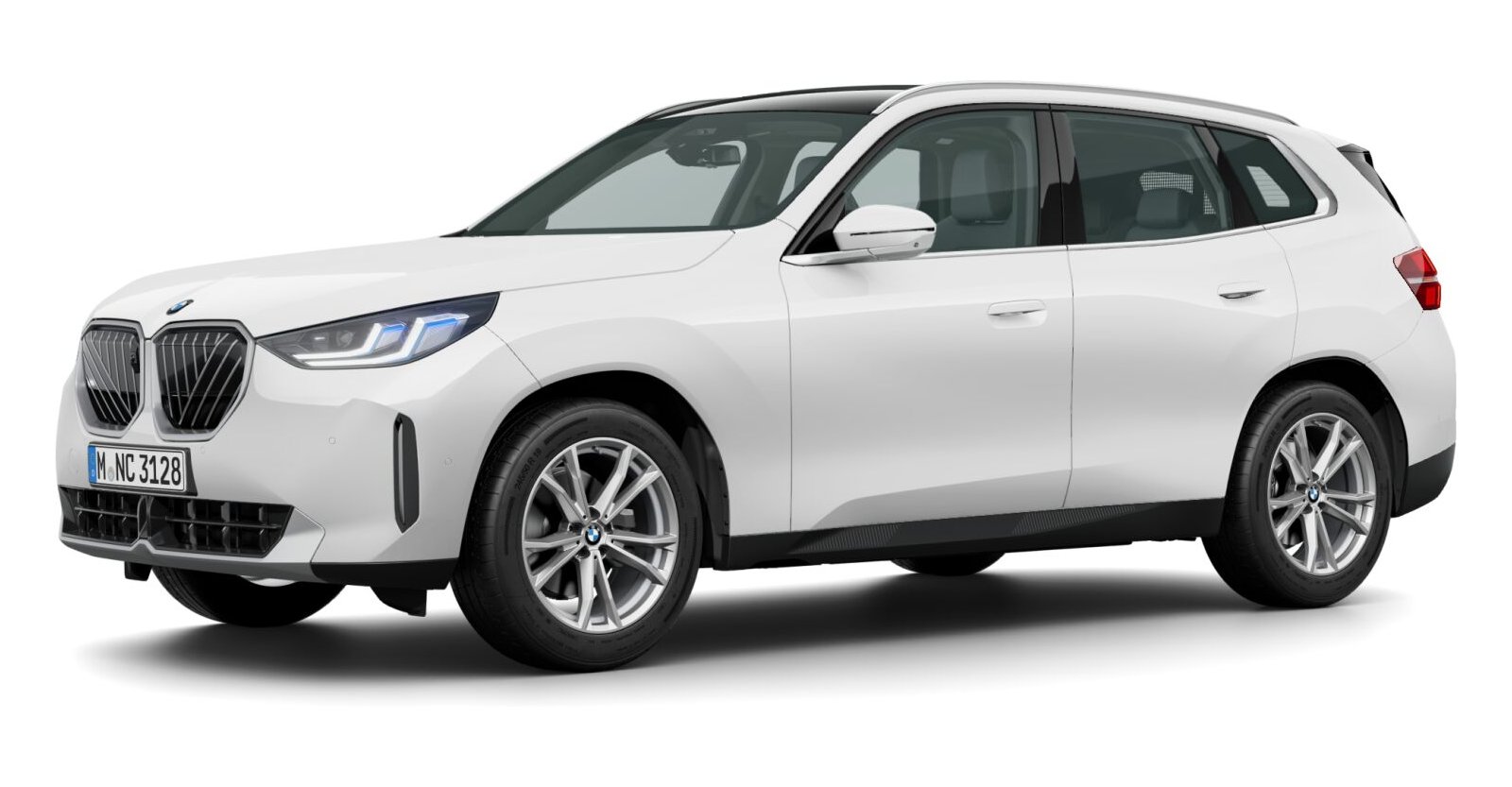 BMW BMW X in Weiß von vorne BMW BMW X in Weiß von vorne