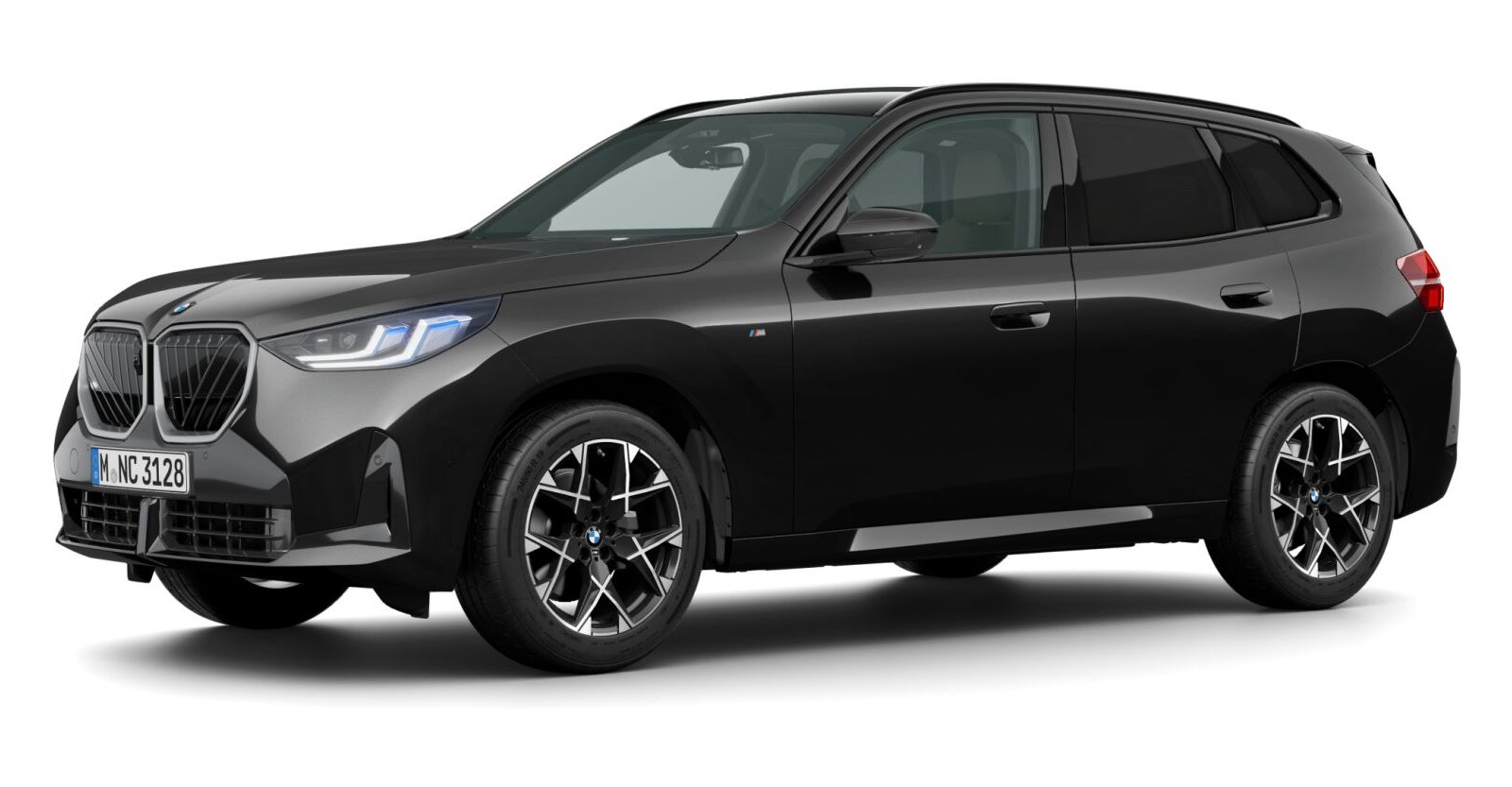 BMW BMW X in Schwarz von vorne