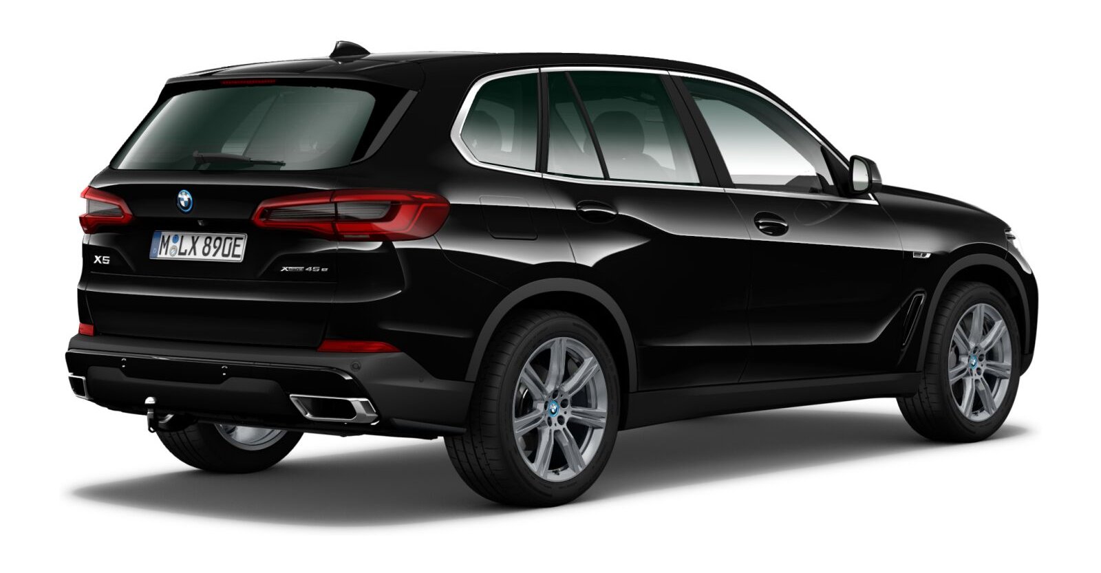 BMW BMW X in Schwarz von hinten BMW BMW X in Schwarz von hinten