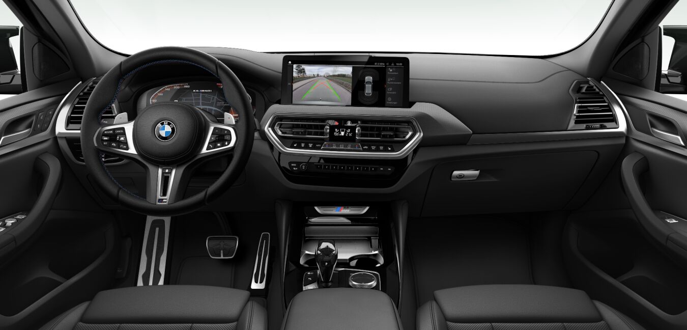 BMW BMW X im Innenraum von vorne
