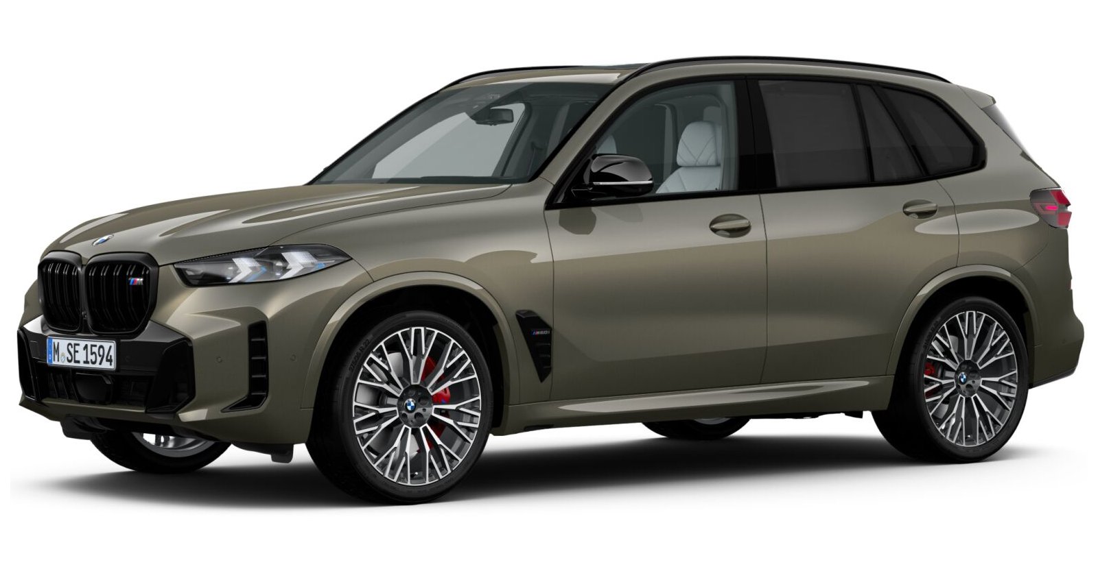 BMW BMW X in Grün von vorne BMW BMW X in Grün von vorne