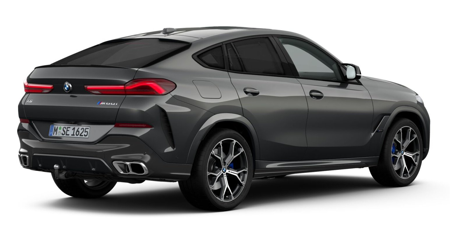 BMW BMW X in Grau von hinten BMW BMW X in Grau von hinten