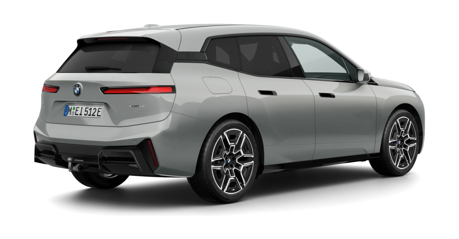 BMW BMW I in Grau von hinten