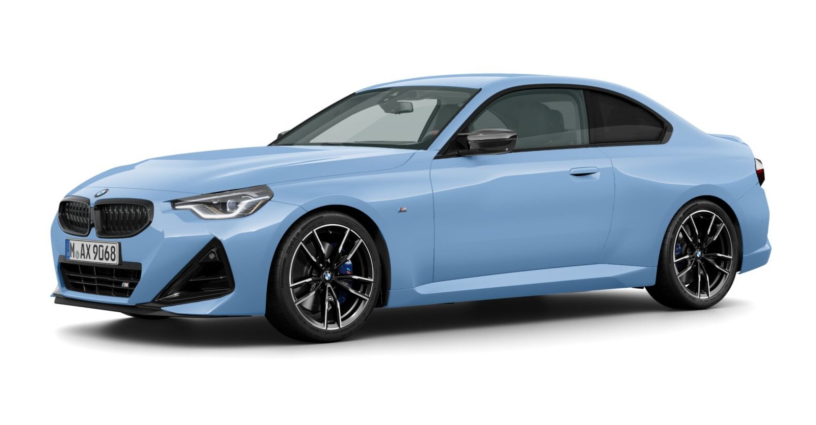 BMW BMW 2er in Blau von vorne