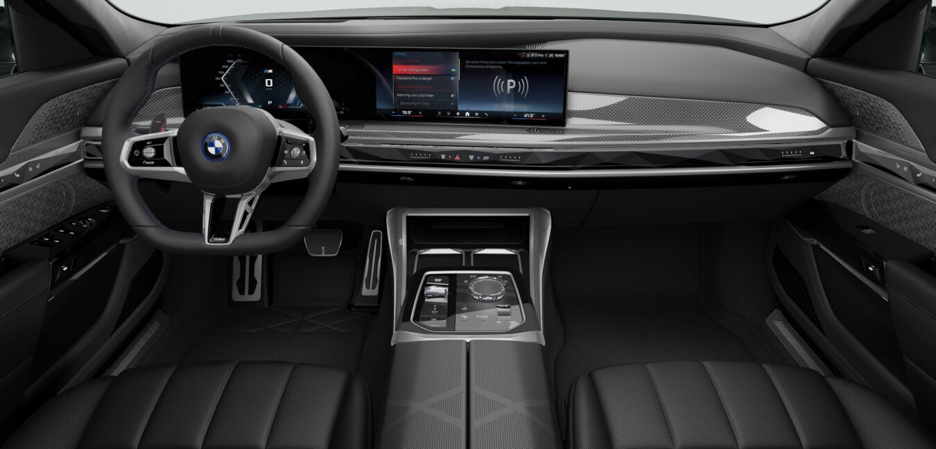 BMW BMW 7er im Innenraum von vorne