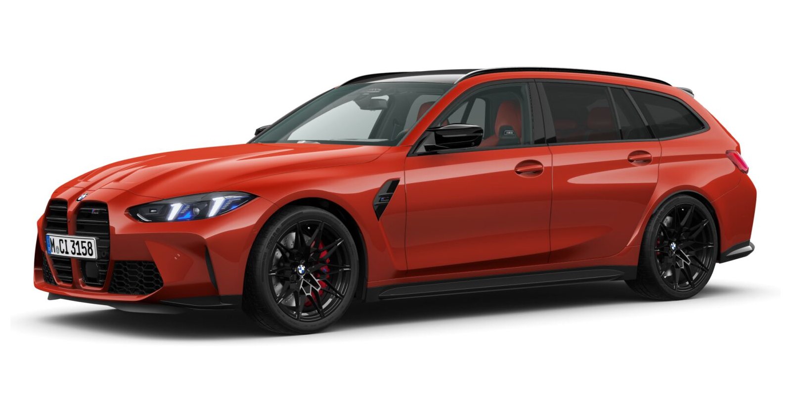 BMW BMW M in Rot von vorne BMW BMW M in Rot von vorne