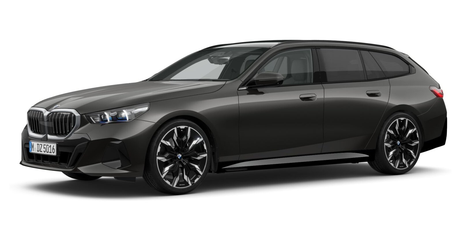 BMW BMW 5er in Grau von vorne