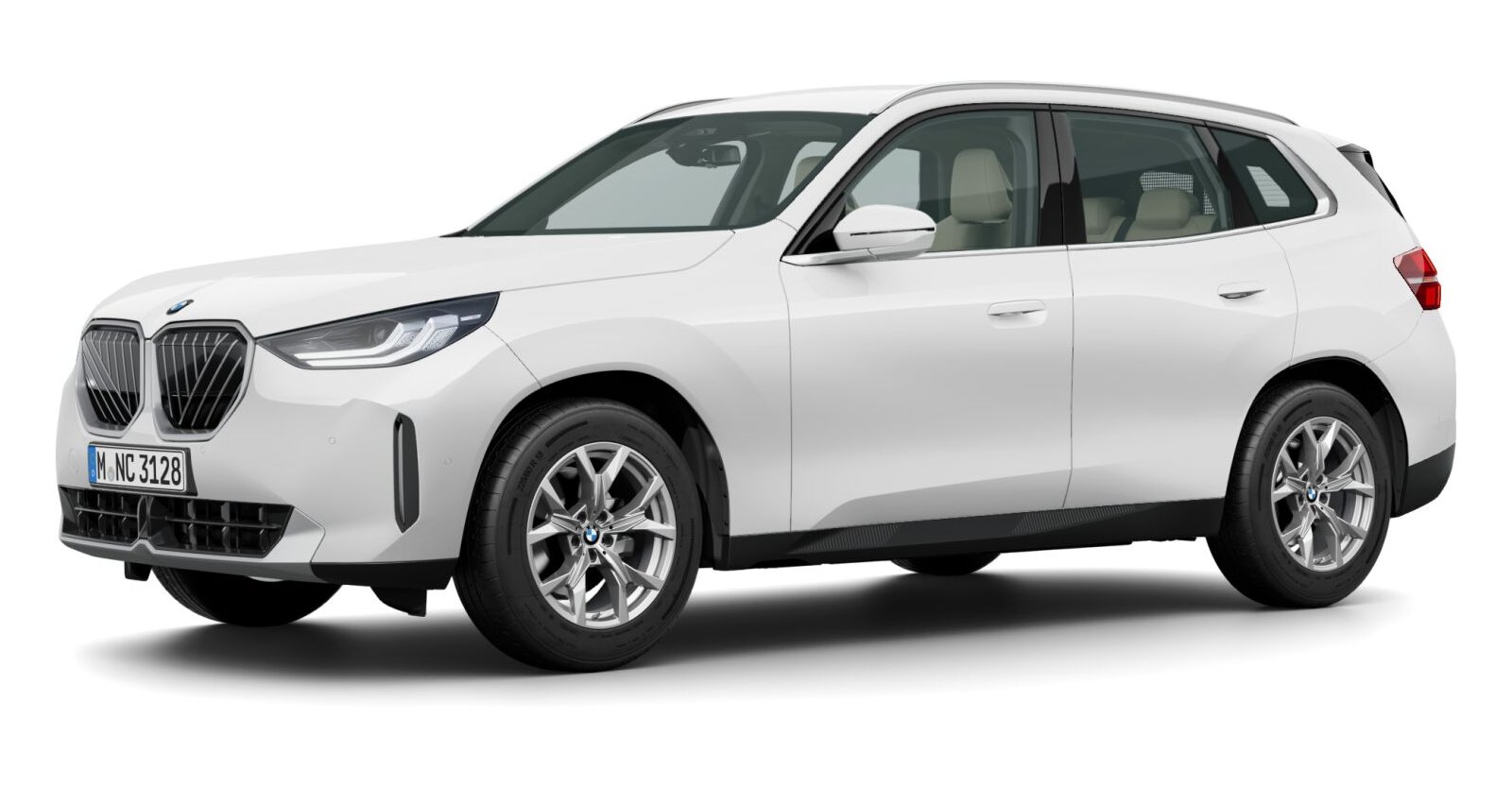 BMW BMW X in Weiß von vorne