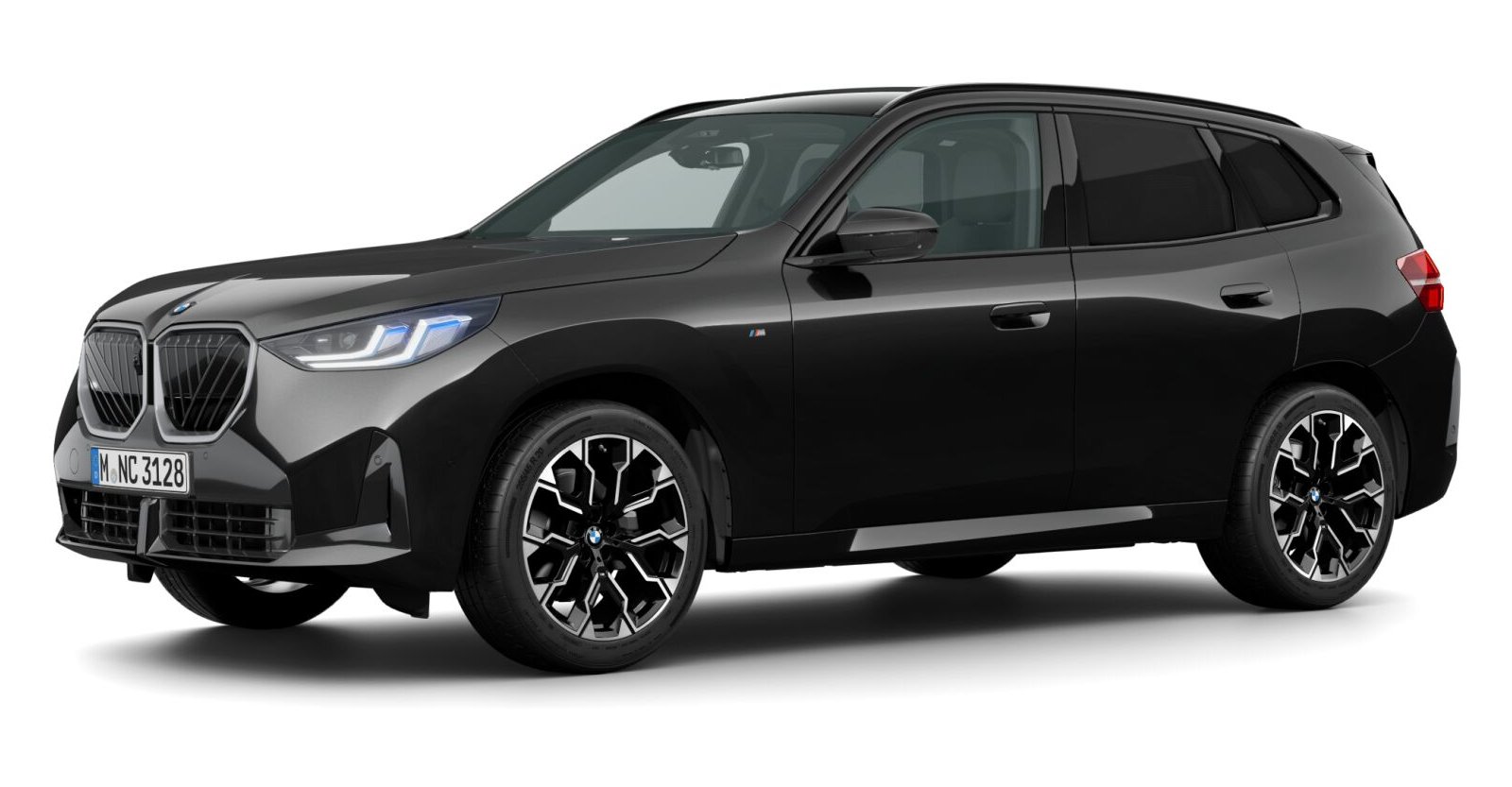 BMW BMW X in Schwarz von vorne
