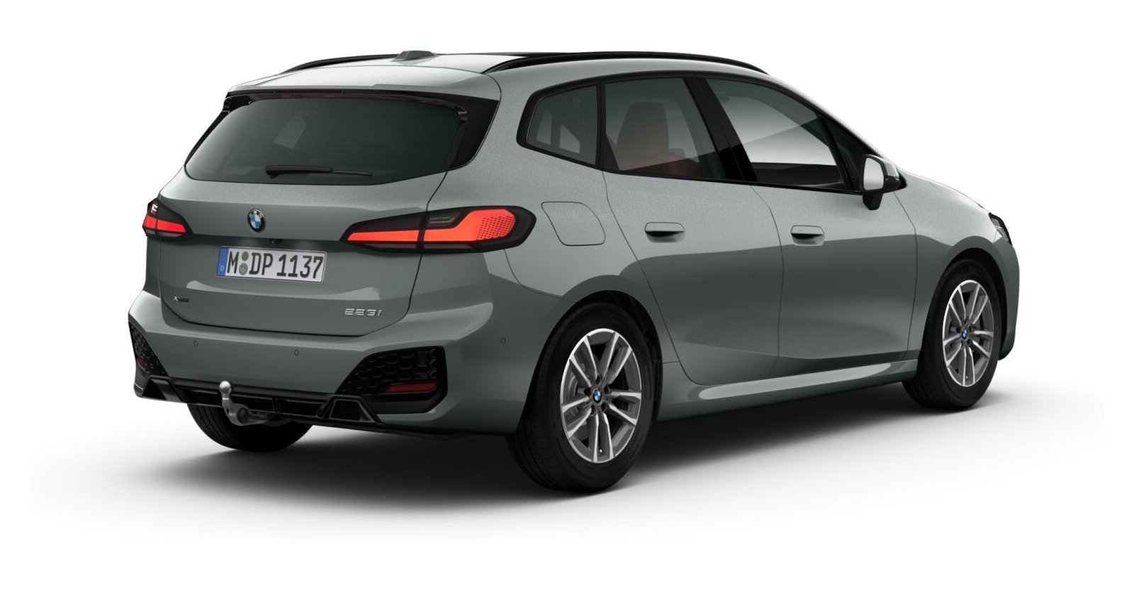 BMW BMW 2er in Grau von hinten
