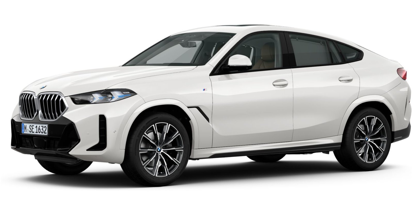 BMW BMW X in Weiß von vorne BMW BMW X in Weiß von vorne