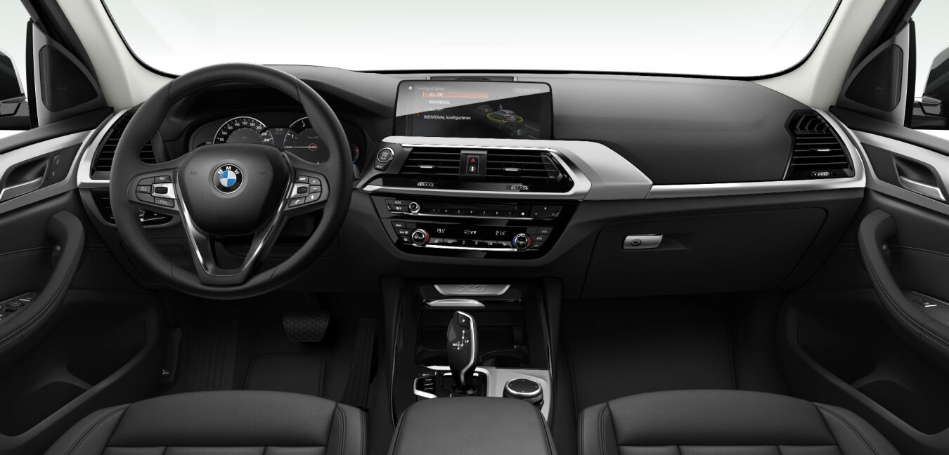 BMW BMW X im Innenraum von vorne