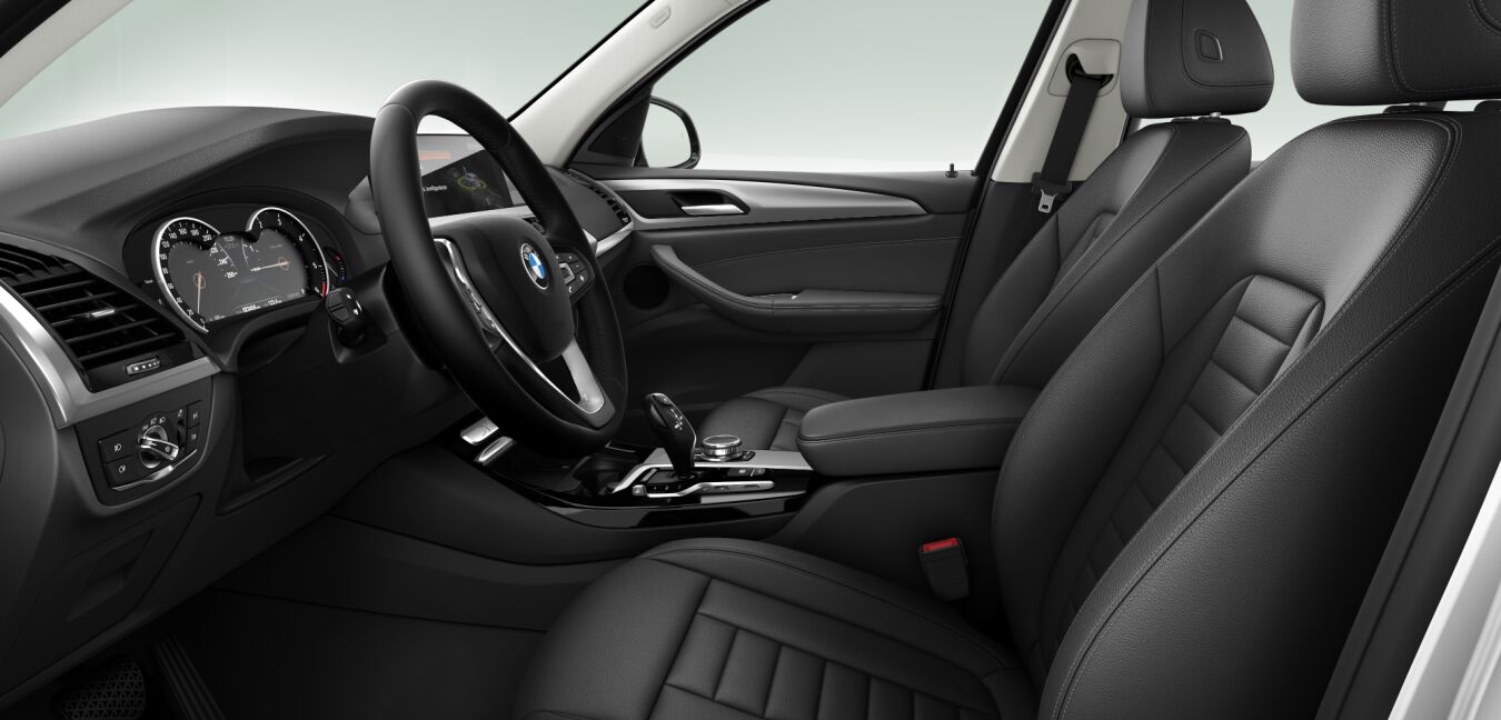 BMW BMW X im Innenraum seitlich