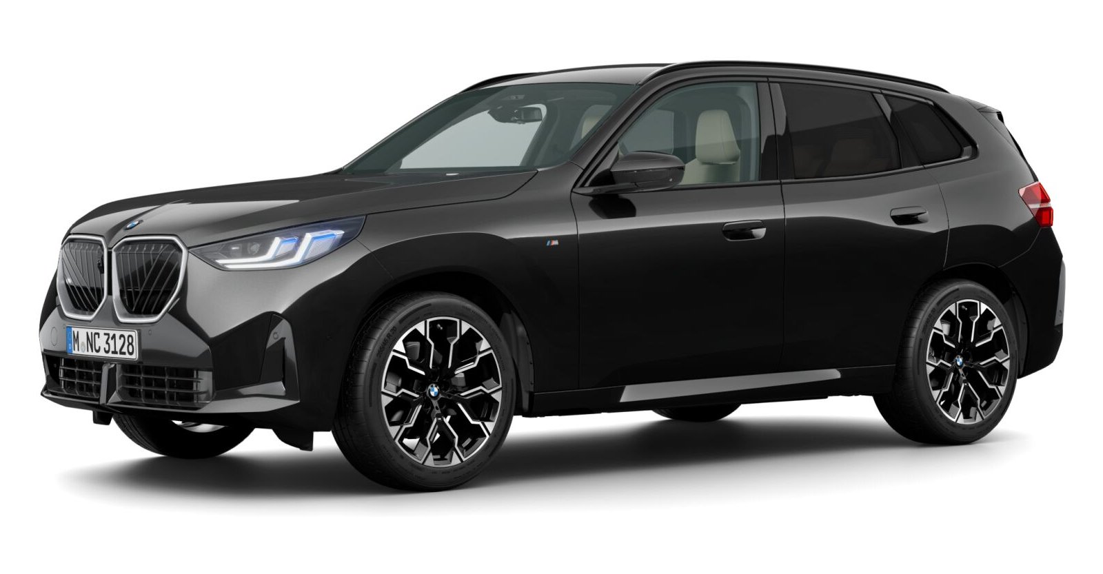 BMW BMW X in Schwarz von vorne