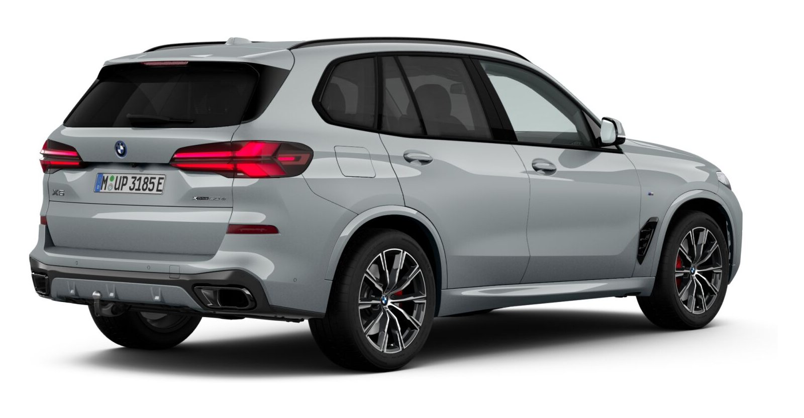 BMW BMW X in Grau von hinten