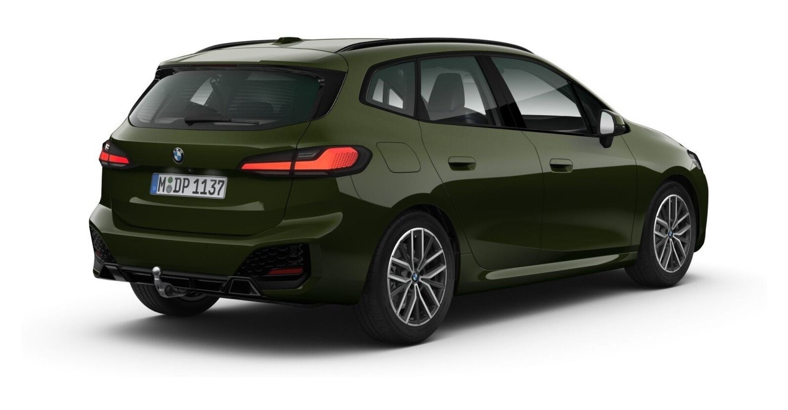 BMW BMW 2er in Grün von hinten BMW BMW 2er in Grün von hinten