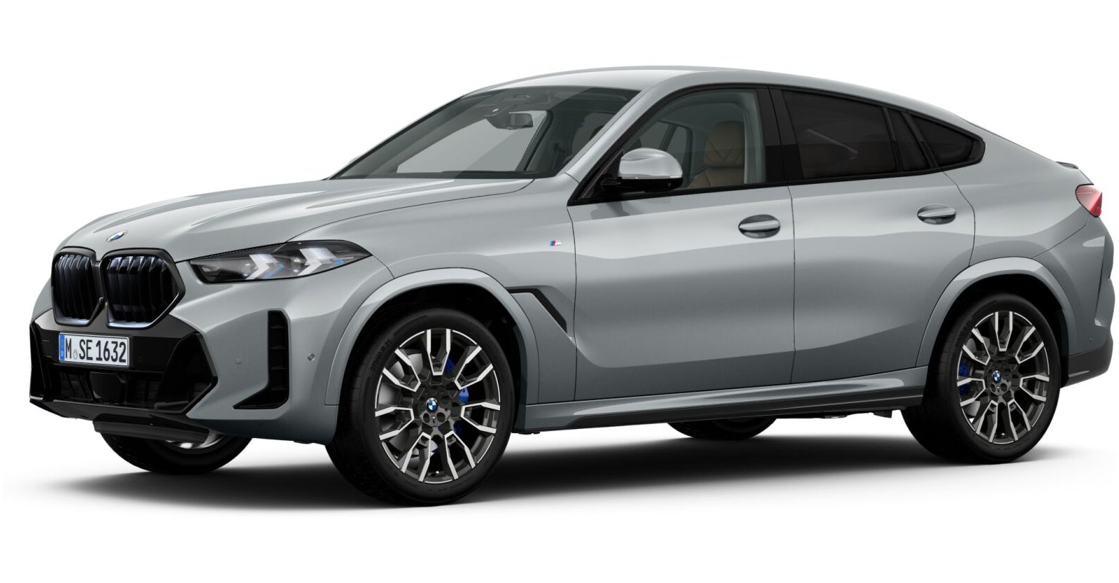 BMW BMW X in Grau von vorne BMW BMW X in Grau von vorne