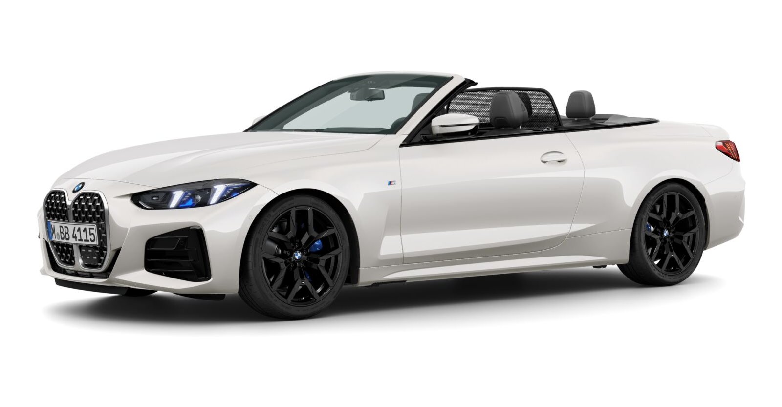 BMW BMW 4er in Weiß von vorne