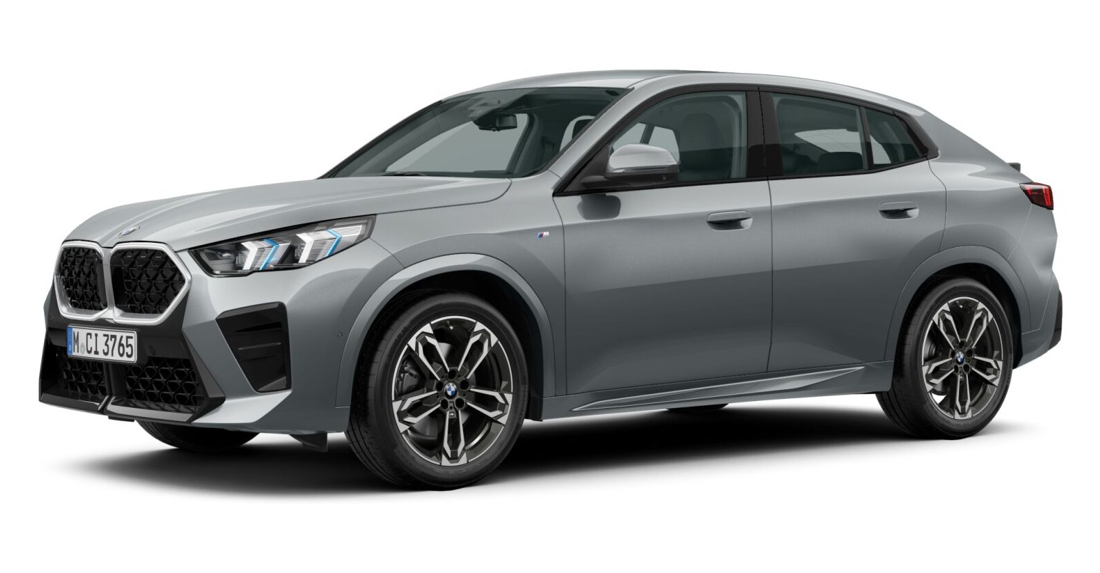 BMW X2 sDrive20i in Grau von vorne BMW X2 sDrive20i in Grau von vorne