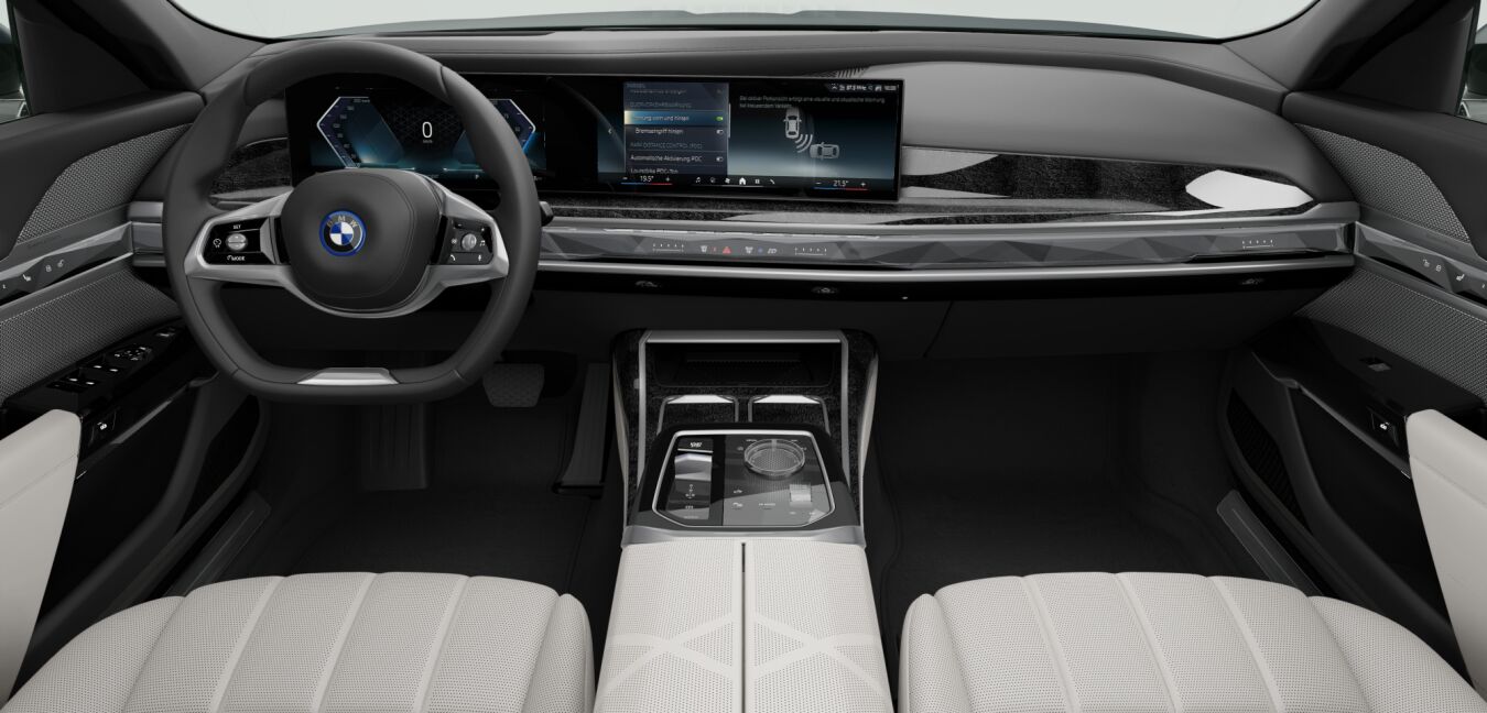 BMW BMW I im Innenraum von vorne BMW BMW I im Innenraum von vorne