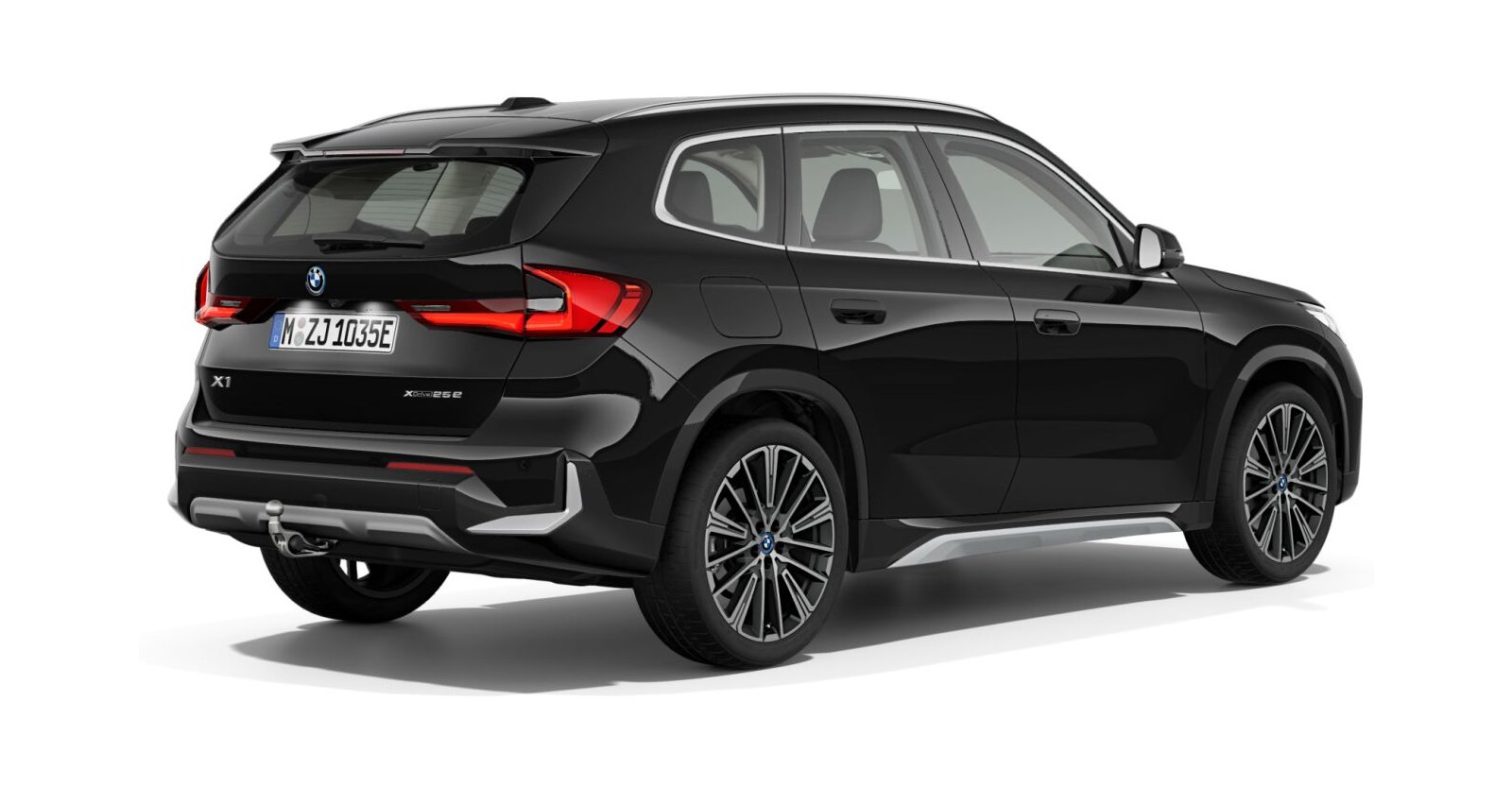 BMW BMW X in Schwarz von hinten BMW BMW X in Schwarz von hinten