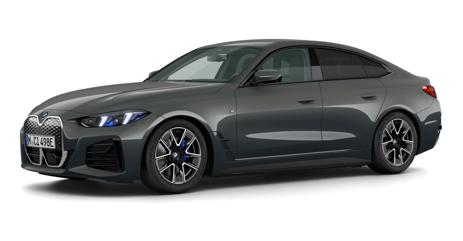 BMW BMW I in Grau von vorne BMW BMW I in Grau von vorne