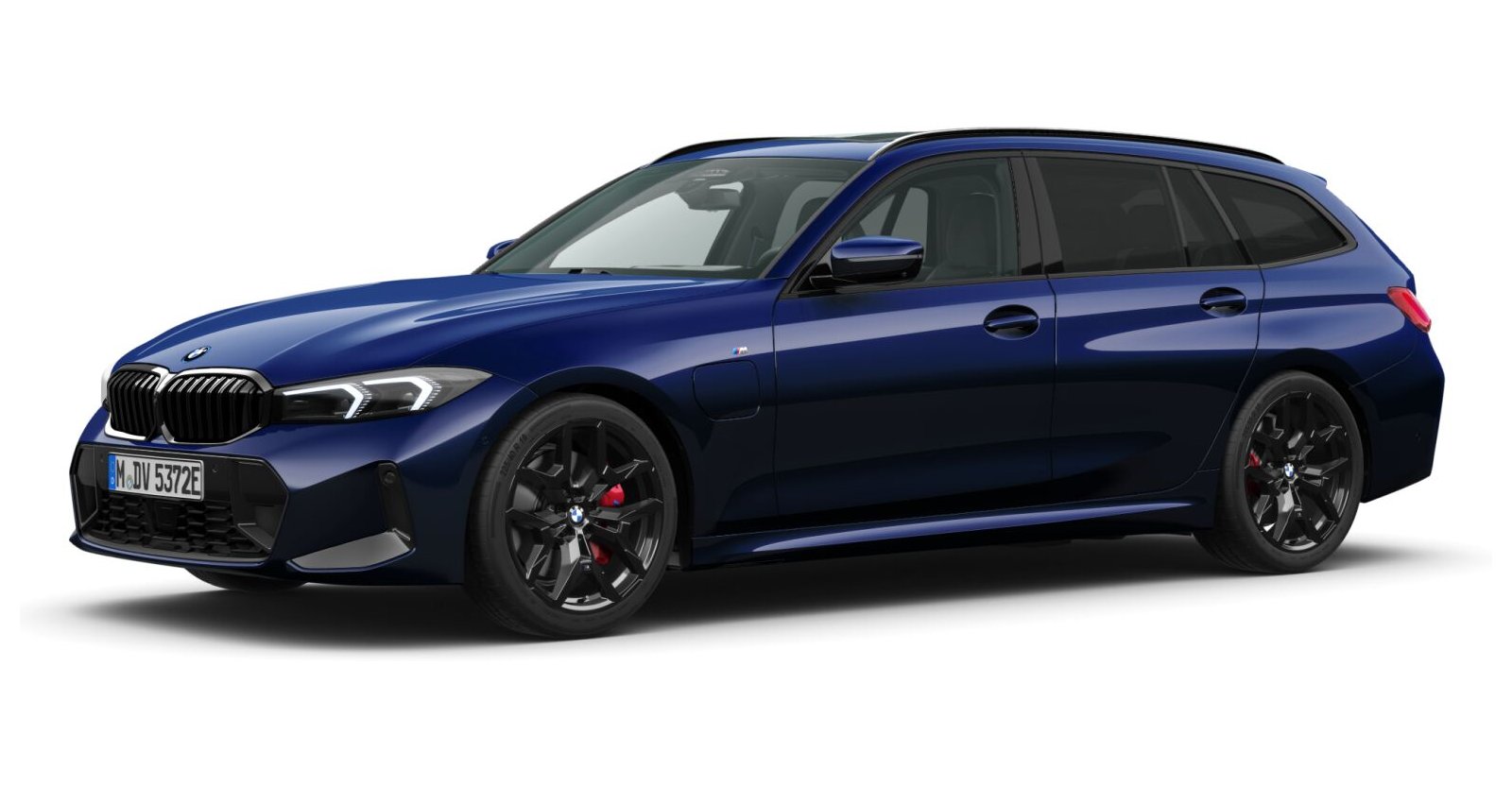 BMW BMW 3er in Blau von vorne
