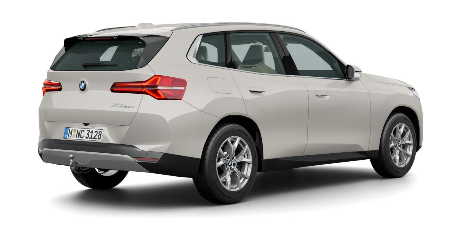 BMW BMW X in Grau von hinten BMW BMW X in Grau von hinten