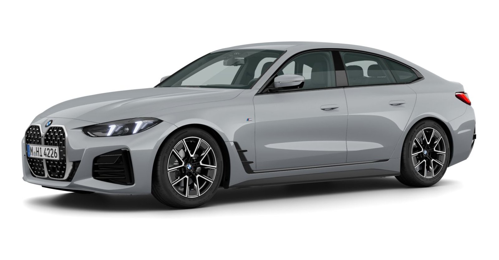 BMW BMW 4er in Grau von vorne BMW BMW 4er in Grau von vorne