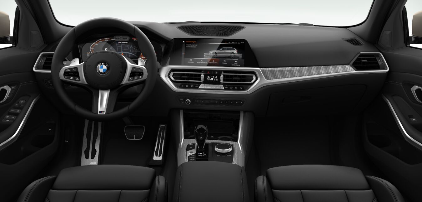 BMW BMW 3er im Innenraum von vorne BMW BMW 3er im Innenraum von vorne