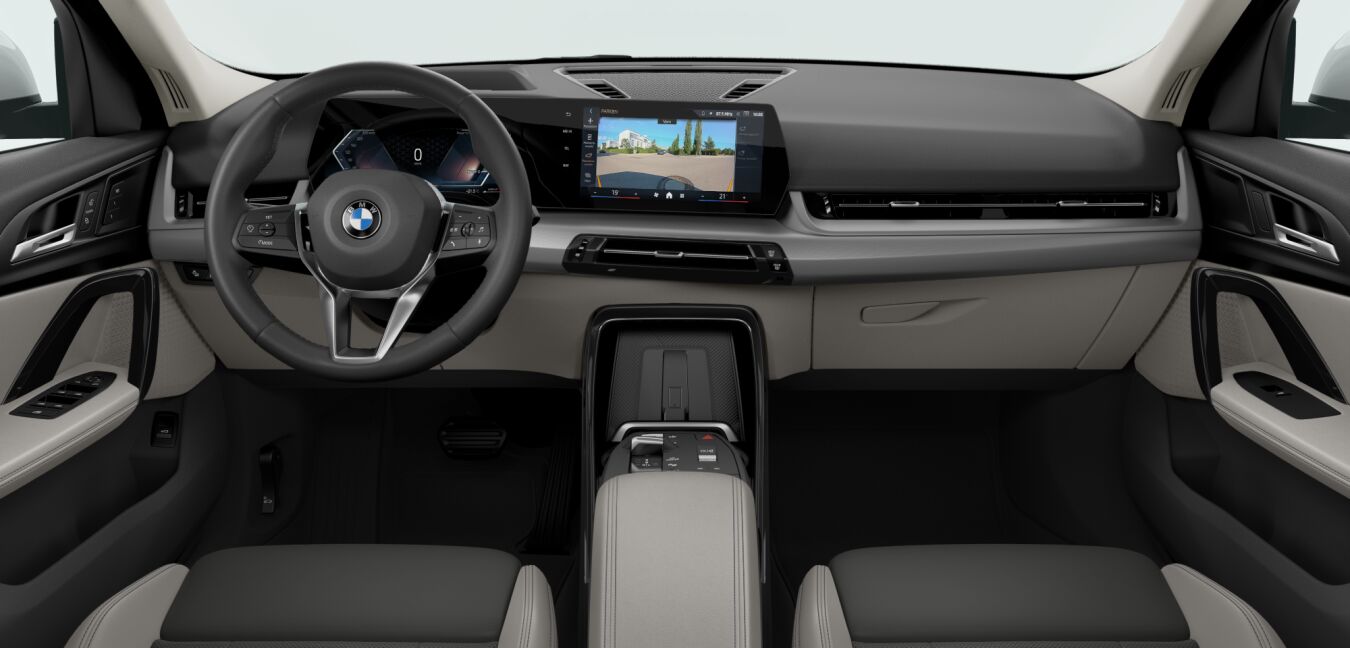 BMW BMW X im Innenraum von vorne