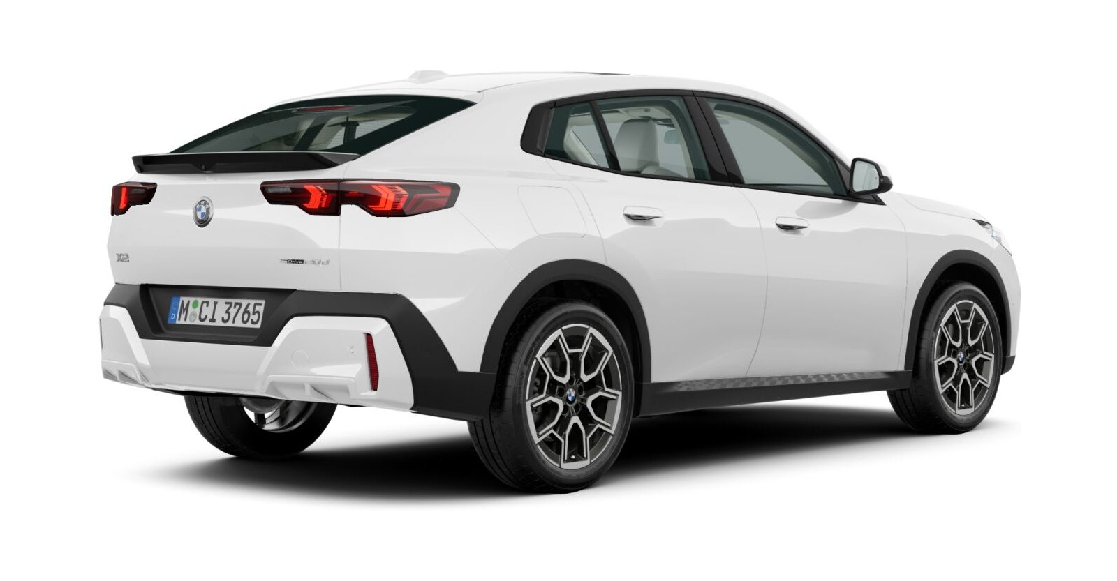 BMW BMW X in Weiß von hinten