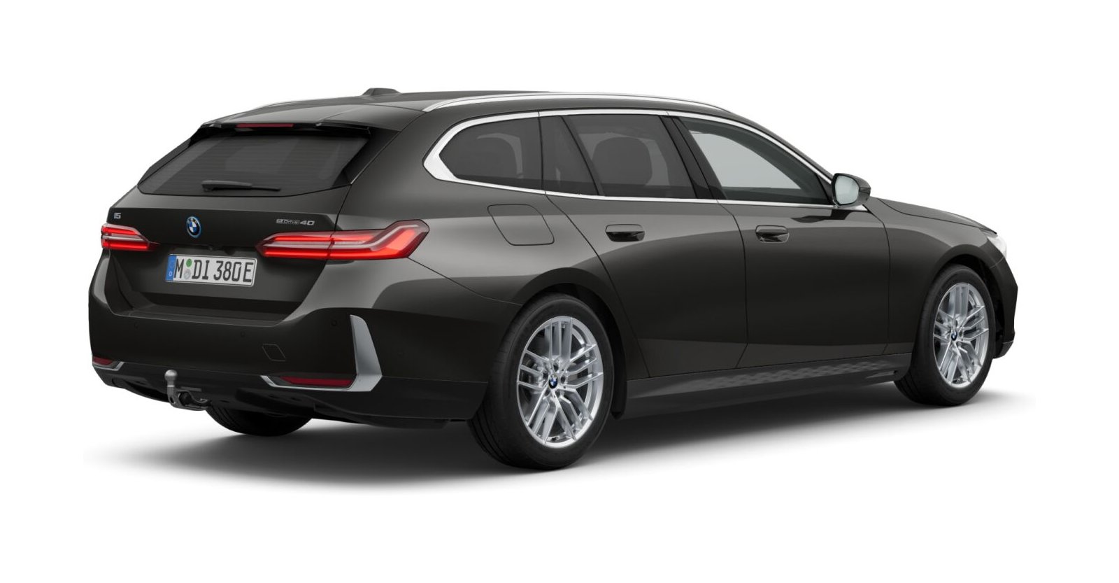 BMW BMW I in Grau von hinten