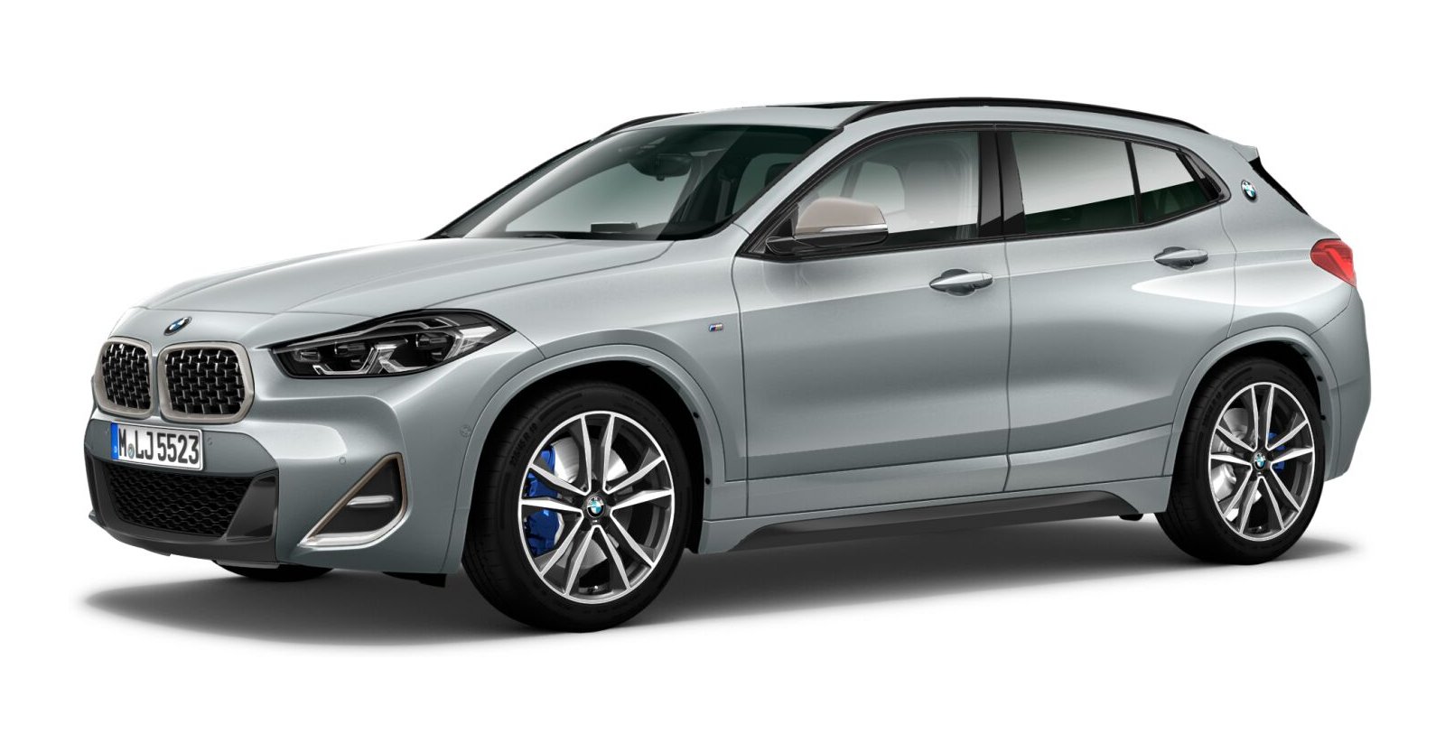 BMW BMW X in Grau von vorne BMW BMW X in Grau von vorne