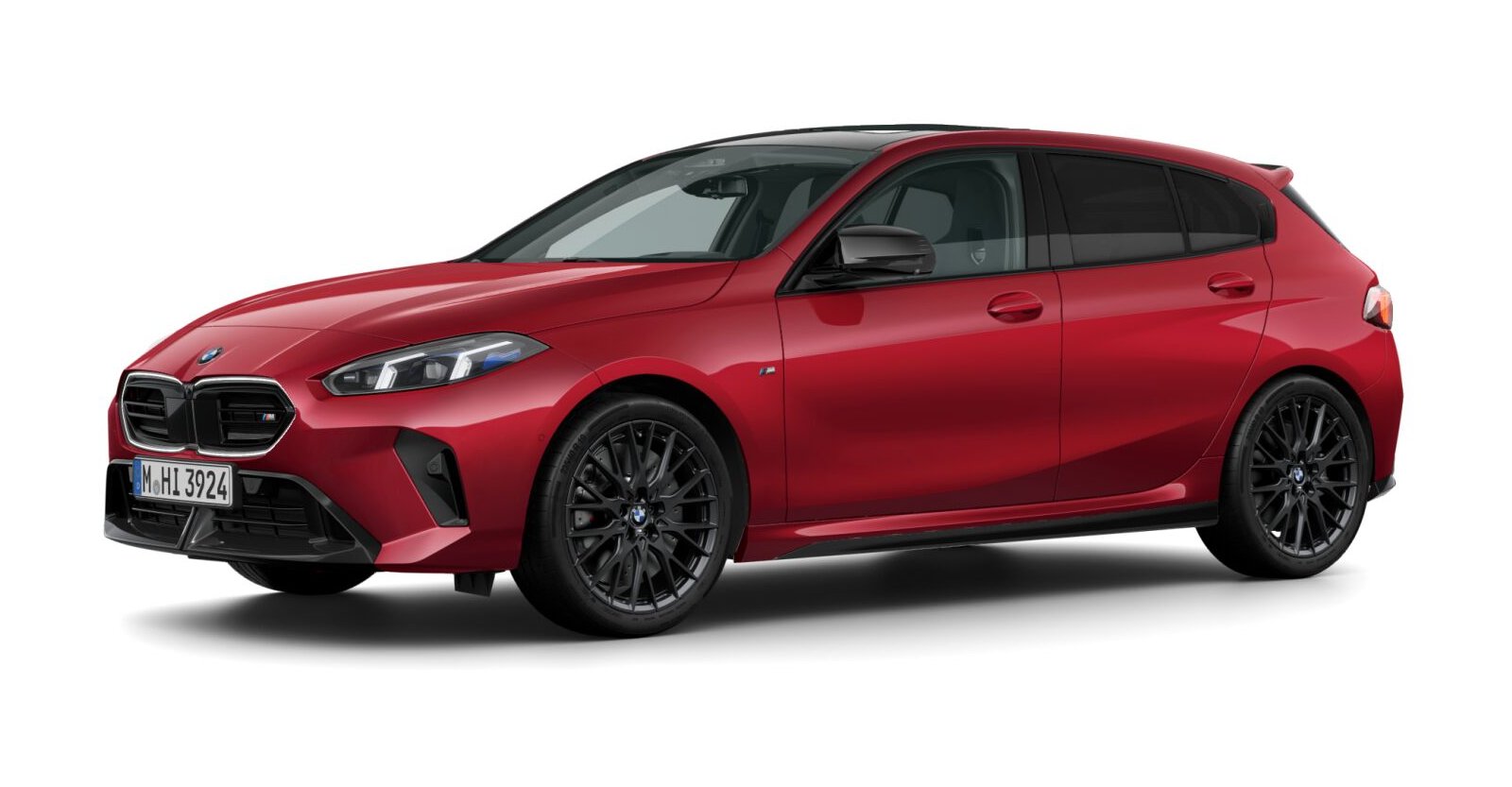 BMW BMW 1er in Rot von vorne