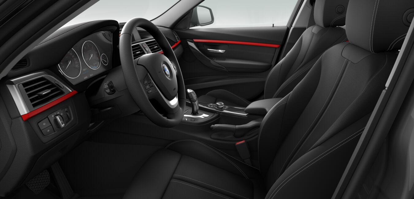 BMW BMW 3er im Innenraum seitlich