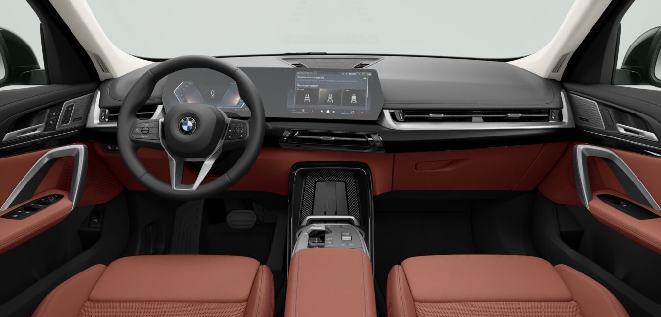 BMW BMW X im Innenraum von vorne