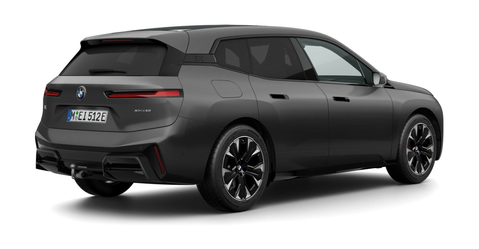 BMW BMW I in Grau von hinten BMW BMW I in Grau von hinten
