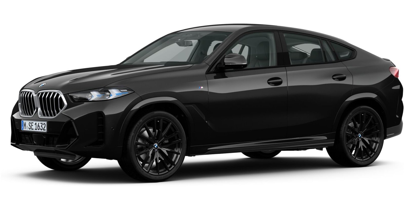 BMW BMW X in Schwarz von vorne BMW BMW X in Schwarz von vorne