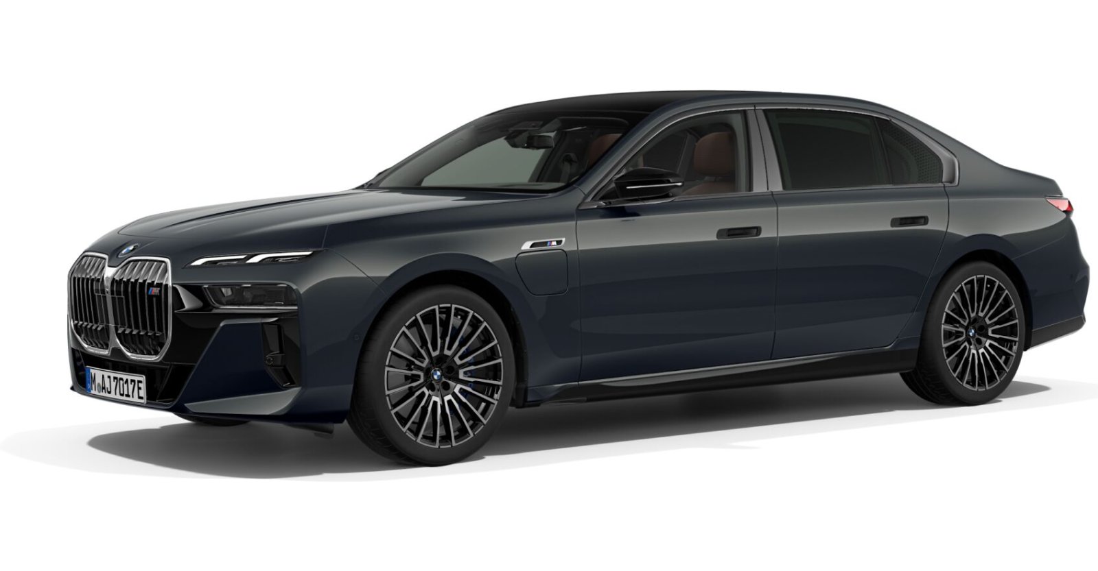BMW BMW 7er in Grau von vorne BMW BMW 7er in Grau von vorne